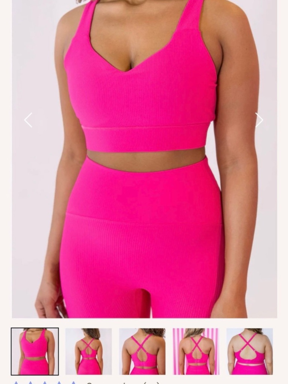 Salt Project Ribbed Flawless Bra